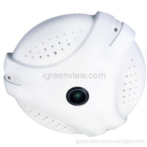 360 ° Fish-eye Panoramic View Of 2.0mega Pixels Ip Dome Camera